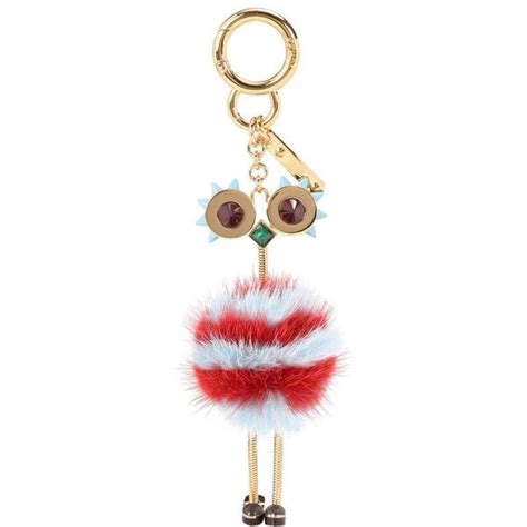 fendi charms new logo|fendi fur bag charm.